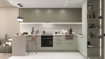 Тренды и новые цвета в дизайне современных кухонь в 2023 году в Кодинске - kodinsk.mebel54.com | фото