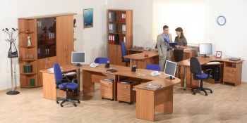 Мебель для персонала Альфа 61 Ольха в Кодинске - kodinsk.mebel54.com | фото