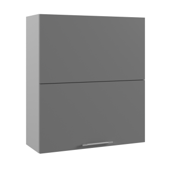 Ройс ПГПМ 800 Шкаф верхний Blum Aventos HF (Графит софт/корпус Серый) в Кодинске - kodinsk.mebel54.com | фото